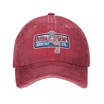 aBubba Gump Miško Krevetės Jūros Gėrybės Džinsinis Beisbolo Kepuraitė Amerikietiškas Restoranas Teniso Skate Hip Hop Kepurės Vasarinės Unisex Beisbolo Kepuraitės One Size brown