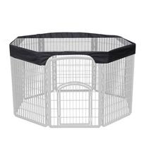Pets Playpen Cover Black Cover Dog Home Outdoor 24’’ Playpen Cover 1 gray