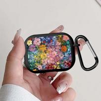 Earphone Cases Cover Case For Airpods Pro 3 4 1 Pro2 2 Pro3 Colored Flowers Airpods 1 gray