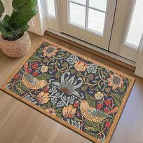 Vintage Kilimas Premium Sodo Raštas Durų Kilimėlis Sveikinimo Kilimėlis Lauko Kilimas Kilimas Miegamajam Kilimas Svetainei Namų Dekoras 40X60CM gray