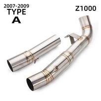 Kawasaki Z1000 (2007-2009) Modified Motorcycle Exhaust Tail Pipe gray