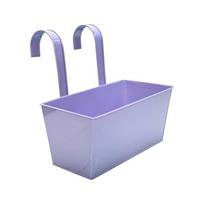 Outdoor Hanging Flower Pots Window Box Fence Buckets Modern Storage Box  Wall Mount mėlyna