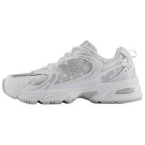 530 New Balance 'Baltos Sidabrinės Metalinės Taškuotos' U530HFW 44 sidabras