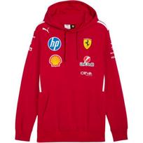 PUMA Sudadera De Scuderia Ferrari 2025 Team Para Hombre 763941-01 L vyšnia