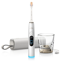 Philips Sonicare DiamondClean 9900 Prestige, baltas - Elektrinis dantų šepetėlis