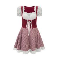 2026 New German Munich Beer Clothing Carnival Adult Women's Dress National Stage Performance Costume S brown