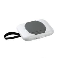 Portable Multi-functional Wet Wipe and Tissue Dispenser for Car and Travel gray