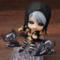 High Quality Risotto Nero Jojos Bizarre Adventure Golden Wind Chibi Swappable Face Boxed Anime Action Figure Collectible black
