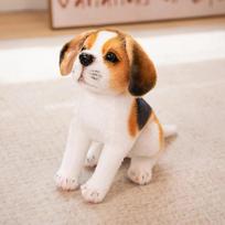 New Dalmatians Dog Plush Toy Cute Stuffed Realistic Beagle Spotted Puppy Doll Home Decor High Quality Kids Birthday Gift 30cm