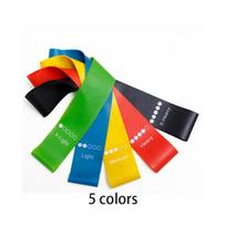 Resistance Tpe Bands Fitness Set Rubber Loop Bands Strength Training Workout Expander Yoga Gym Equipment Elastic Rubber Loop blue
