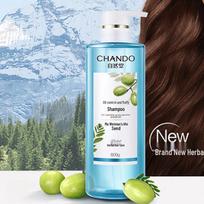 CHANDO Herbal Oil Control Anti-Dandruff Shampoo gray
