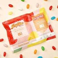 Bubble Monkey Foot Bath Jelly Spa Treatment Moisture 100g x 1 Pack beige