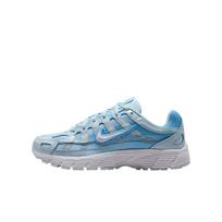 Nike P-6000 Oda Sintetika Lengvi Patogūs Kvėpuojantys Atšokantys Žemi Vaikų Bėgimo Batai Unisex Bėgimo Batai IO9922-400 35.5 gray