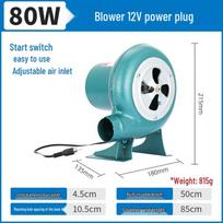 80W Portable Electric Blower Fan CN plug (adapter included)