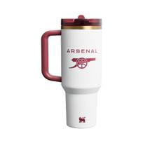 Stanley x Arsenal Quencher ProTour puodelis su atlenkiamu šiaudeliu 1.18L Arsenal Homage ONE SIZE įvairiaspalvis