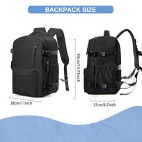 40x30x20 Wizzair Cabin Backpack for Men and Women, 15.6 Inch Laptop Travel Bag, Airplane Carry-On Hand Luggage