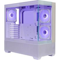 Kompiuterio korpusas Cooler Master Elite 690 Wood, balta sp.
