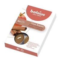 Žvakė, aromatinė/arbatinė Bolsius True Scents Apple Cinnamon, 4 h, 6 vnt., ruda sp.
