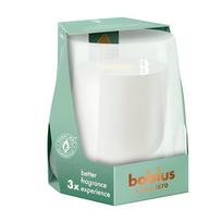 Žvakė, aromatinė Bolsius Clean Light Vanilla & Tonka Bean, 24 h, balta sp.