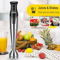 1000W 2 Gears+Variable speed Mini Hand Blender Chopper With Beaker Whisk Immersion Mixer 220-240V yellow