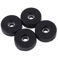 4 vnt. Plastikiniai buferiai įmontuoti poveržlės kojelės pagalvėlė instrumento laikiklis 30x10mm One Size
