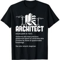 Architect - Architecture Artwork Design Building Planner T-Shirt XXXXXL juoda
