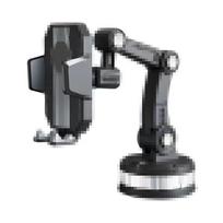 360° Rotating Magnetic Car Mount: Magsafe Phone Holder with Stable Navigation Display gray