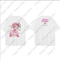 BanG Dream Pastel Palettes T Shirt Maruyama Aya Yamato Maya Cartoon Print Tshirt Harajuku Unisex Women Cotton Short Sleeve Tee Top S white