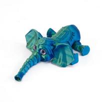 3D Spausdinimas Mielas Dramblys Animacinis Modelis Žaislas Mobilus Galūnių Sąnarys Vaikų Dovana Žaislo Modelis Ornamentas Kūrybiškas ir Naujas Papuošti blue