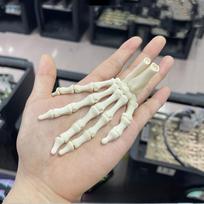 3D Spausdintas Realistiškas Lankstaus Sąnario Skeleto Rankos Modelis Vaiduoklis Helovino Šventės Dekoracija Namų Ornamentas white