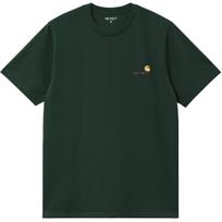 Carhartt WIP American Script Solid Loose Fit Crew Neck Short Sleeve T-Shirt Men tops I029956-CI-XX XXL black