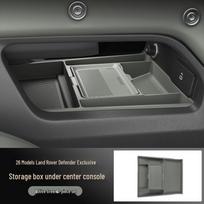 Fits 26 Land Rover Defender Models: Silicone Console Handle Cover & Storage Box - Interior Car Accessory beige