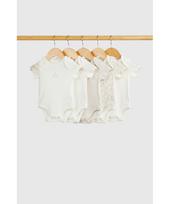 MOTHERCARE smėlinukas trumpomis rankovėmis, 5vnt., GF101