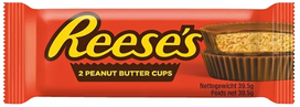 REESE'S šokoladiniai krepšeliai su riešutų sviestu 2 CUPS, GMO FREE, 39,5 g, AMER1551