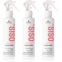 Schwarzkopf Professional Osis+ Flatliner rinkinys karščiu formuojamai šukuosenai