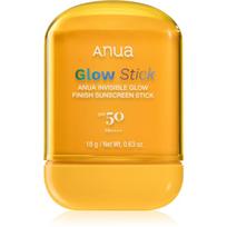 Anua Invisible Glow Finish Sunscreen Stick apsauginis drėkinamasis pieštukas su skaistumą suteikiančiu efektu SPF 50 18 g