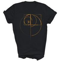 Fibonacci Golden Ratio Circle Math Lover Unisex Shirt Gift Women Men S brown