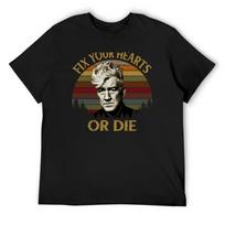 David Lynch Retro Fix Your Hearts Or Die T-Shirt cotton graphic tees graphic t shirt vintage blacks men graphic t shirts XXXXXL