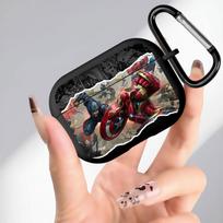 Marvel Comics Kapitonas Amerika Minkštas Ausinių Dėklas Dangtelis Airpods 3 Pro2 Pro 4 1 Pro3 2 Airpods 4 black