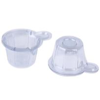 100 vnt 40 ml plastikinių vienkartinių puodelių dozatorius, skirtas epoksidinės dervos papuošalams gaminti one size