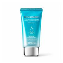 Farmstay Hyaluronic Aqua Sun Cream SPF50+ PA++++ Hydrating UV Protection 70g blue