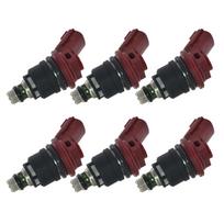 6 x fuel injectors for Nissan Skyline R33 RB25DET RB25DE/FAIRLADY 300ZX 16600-RR544 SF-60-740CC
