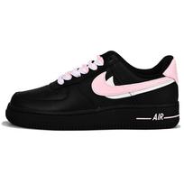 Nike Air Force 1 Low top Skateboard Shoes Women's Black Pink DD8959-001(Team33- ) 36 white