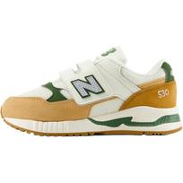 New Balance NB 530 Patogūs Minkšti Šilti Žemi Laisvalaikio Batai Vaikams Kedas Smėlio spalvos KV530GCP 28