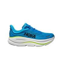 Hoka One One Bondi 9 Comfortable Versatile Breathable Running Shoes Men sneaker Blue 1162013-SLHK 42 blue