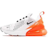Nike Air Max 270 Baltas Juodas Oranžinis Moteriškas AH6789-104 36.5
