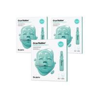 Dr. Jart+ Cryo Rubber Soothing Mask Cooling Hydrating Rubber Face Mask 3 Sheets white