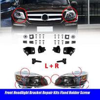 A1668200614 Front Right Bumper Headlight Bracket Repair Kit for Mercedes-Benz GL/GLS-Class None