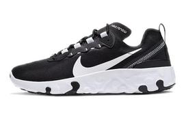 Nike React Element 55 Black White GS CK4081-001 36 white
