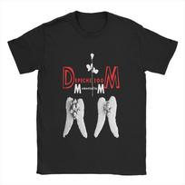 Electronic Rock Depeche Cool Mode T-Shirt Summer Hip Hop T Shirts Adult Cotton Crewneck Clothing Short Sleeve Streetwear Tops S įvairiaspalvis